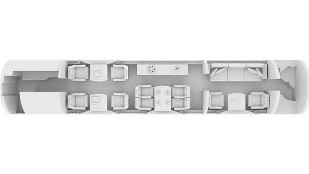 Embraer Legacy 650 T7-MIDB