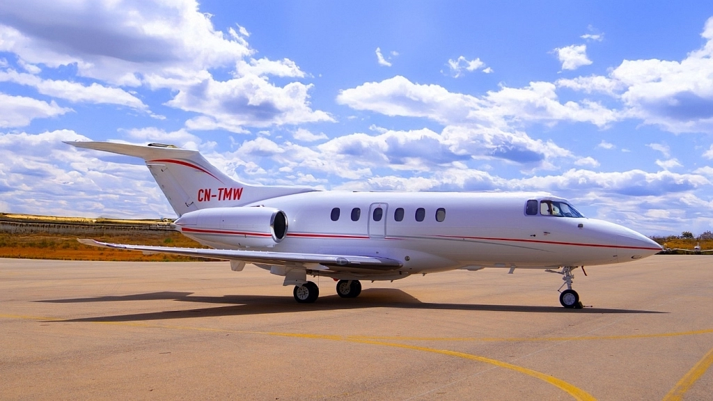 Hawker 850XP CN-TMW