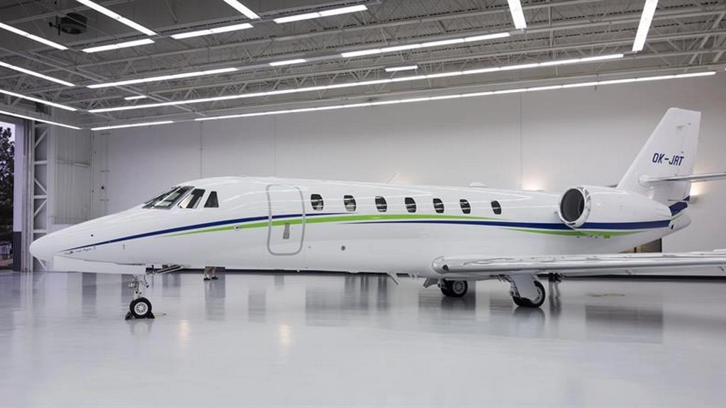 Cessna Citation Sovereign+ OK-JRT
