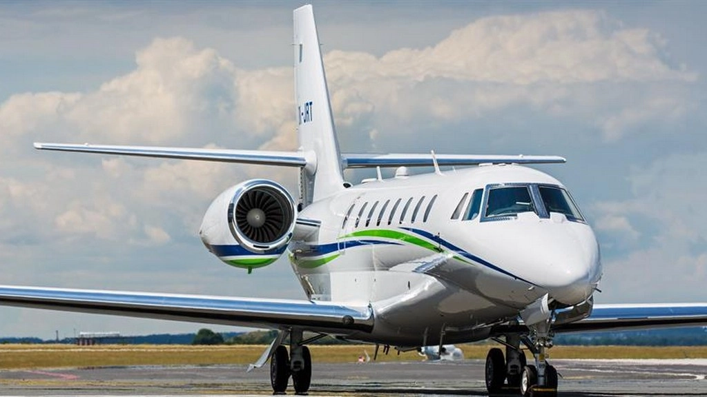 Cessna Citation Sovereign+ OK-JRT
