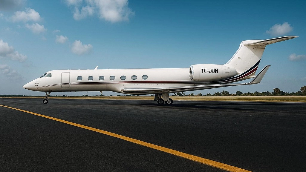 Gulfstream G-550 TC-JUN