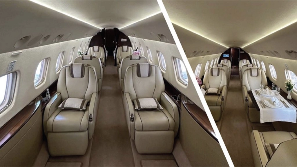 Embraer Legacy 650 A6-AFO