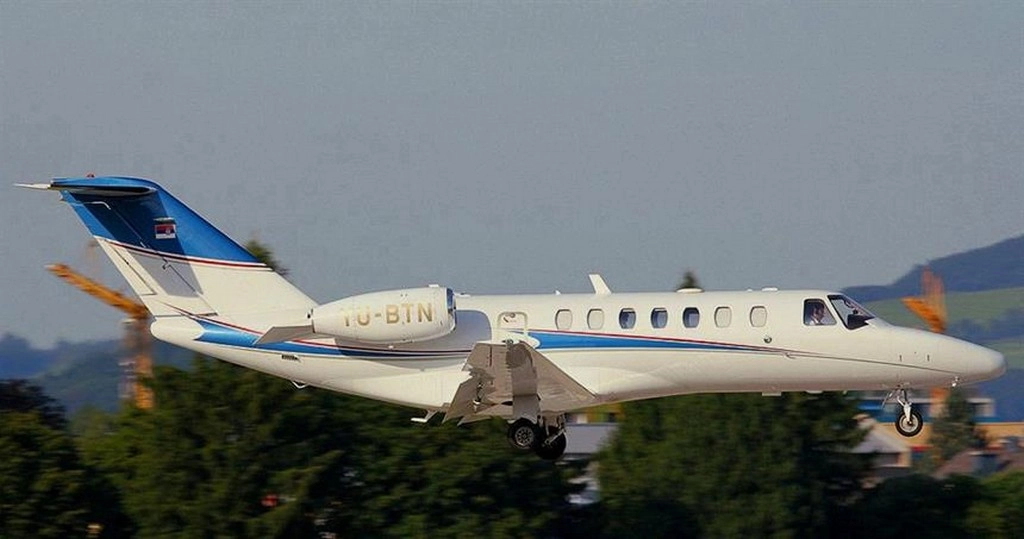 Cessna Citation CJ3 YU-BTN