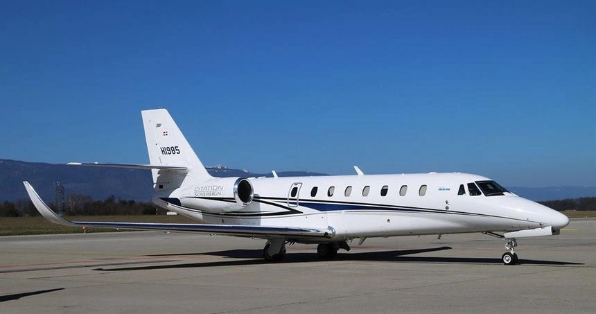 Cessna Citation Sovereign HI985