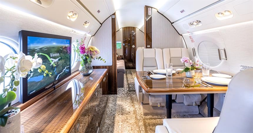 Gulfstream G-550 OE-LTC