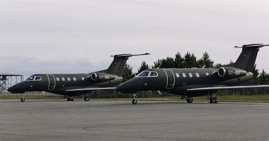 Embraer Phenom 300E OY-BBF