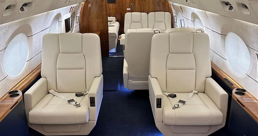 Gulfstream G-550 T7-ARG