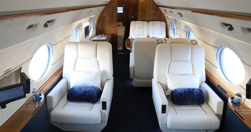 Gulfstream G-550 T7-ARG