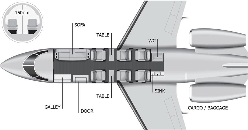 Embraer Phenom 300E OK-PHA